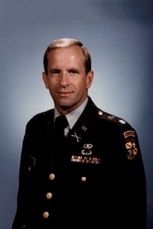 Headshot of LTC Robert Gillespie with a simple light grey background